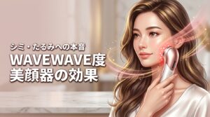 WAVEWAVE radiant graceの効果は？シミやたるみへのアプローチなどの使用感を本音で解説！