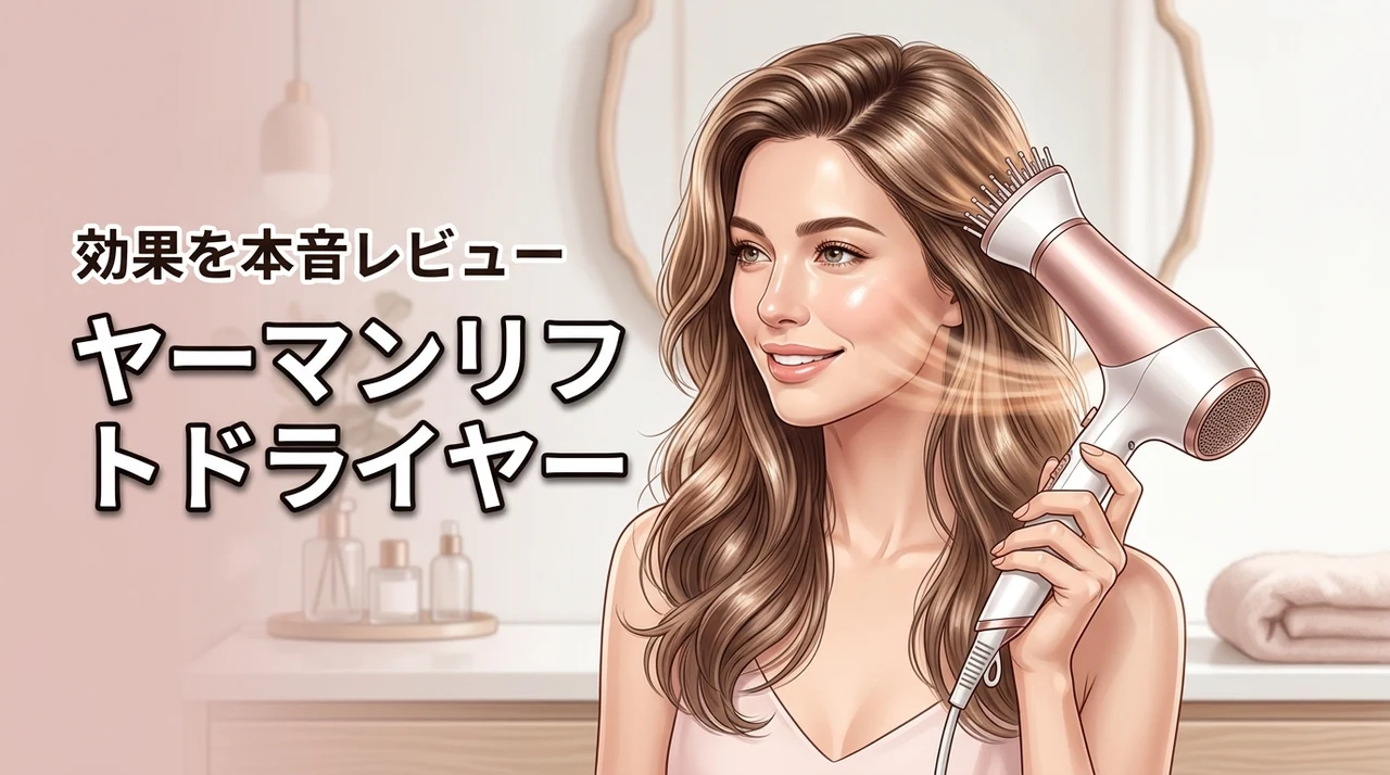 ヤーマンリフトドライヤーの効果を徹底検証！リフトアップや使い心地を利用者の声から本音レビュー！