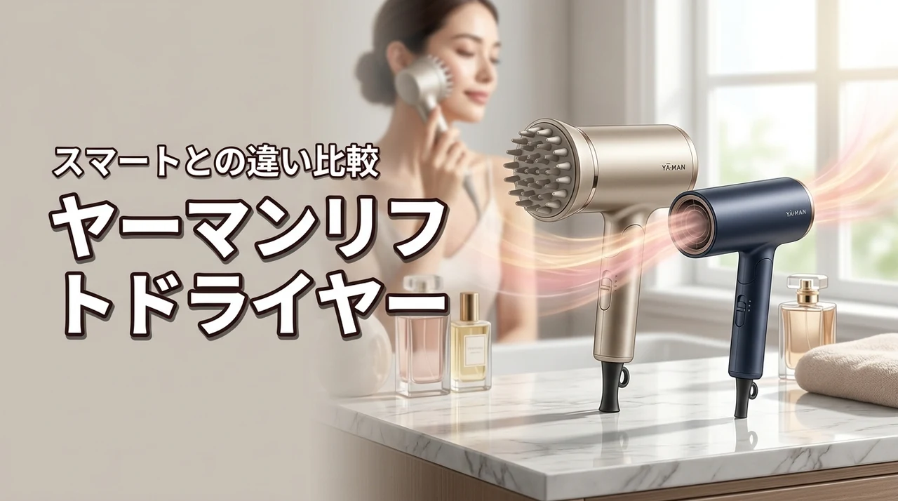 ヤーマンリフトドライヤーとスマートの違いを徹底比較！買うならどっちがおすすめ？