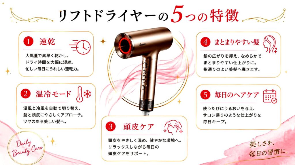 美容家電マニアが実感した5つのメリット